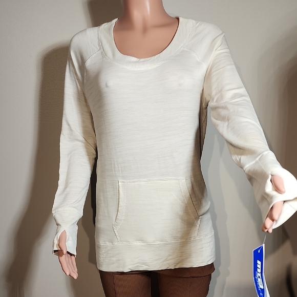 MTA Sport Cream Long Sleeve Tee - Picture 3 of 8